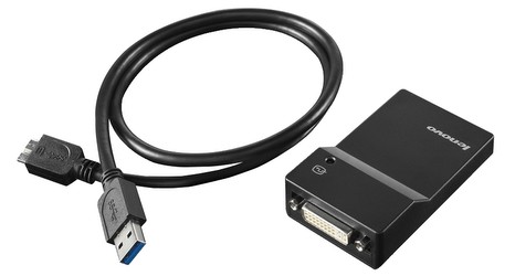 Lenovo USB-3.0-zu-DVI VGA-Bildschirmnetzteil (0B47072) Lenovo USB-3.0-zu-DVI VGA-Bildschirmnetzteil (0B47072)