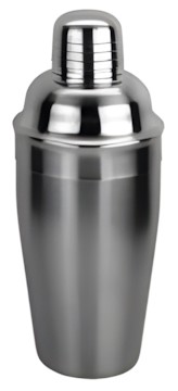 Leopold Shaker Edelstahl 0,5 l