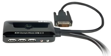 Lindy KVM Switch Compact DVI USB 2.0 Lindy KVM Switch Compact DVI USB 2.0