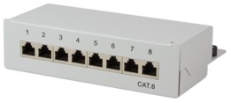 LogiLink Patchpanel Desktop Cat.6 8-Port (NP0016A) LogiLink Patchpanel Desktop Cat.6 8-Port (NP0016A)