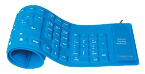 LogiLink Tastatur Flexibel Wasserfest