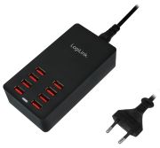 LogiLink USB Tischladeadapter 8x USB-Port (PA0140)