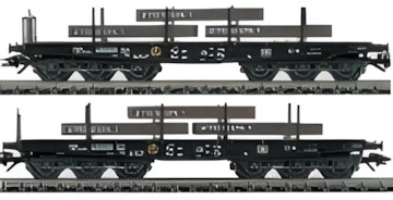 Märklin Schwerlastwagen Set Stahlbrammen 48664 Märklin Schwerlastwagen Set Stahlbrammen 48664