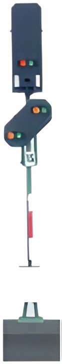 Märklin Lichthauptsignal mit Lichtvorsignal 76395