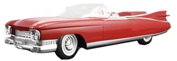 Maisto Cadillac Eldorado Cabrio 59 1:18