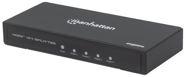 Manhattan 207805 4K 4-Port HDMI Splitter