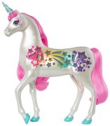 Mattel Barbie Dreamtopia Regenbogen-Königreich Magisches Haarspiel-Einhorn