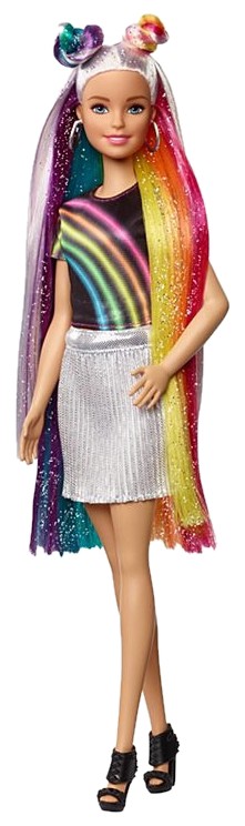 Mattel Barbie Regenbogen Glitzerhaar Puppe (FXN96) Mattel Barbie Regenbogen Glitzerhaar Puppe (FXN96)