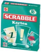 Mattel Scrabble-Karten