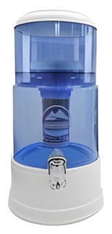 Maunawai PIPRIME K8G Wasserfilter mit Glasbehälter