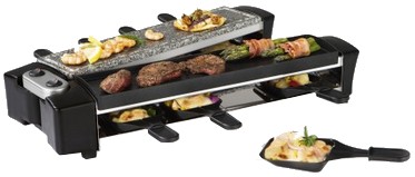 Maxxmee Raclette Grill für 8 Personen (02119) Maxxmee Raclette Grill für 8 Personen (02119)