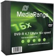 Media Range DVD-R 16x 4,7GB Slim Case