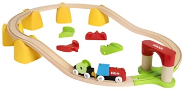 Brio Mein erstes BRIO Bahn Set mit Batterielok (33710) Brio Mein erstes BRIO Bahn Set mit Batterielok (33710)