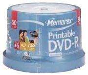 Memorex DVD-R 4,7GB 16x 50er Memorex DVD-R 4,7GB 16x 50er