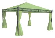 Mendler Cadiz Pergola mit Seitenwand + Moskitonetz 4 x 4 m Mendler Cadiz Pergola mit Seitenwand + Moskitonetz 4 x 4 m