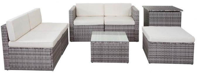 Mendler HWC-D21 Poly-Rattan-Garnitur Mendler HWC-D21 Poly-Rattan-Garnitur