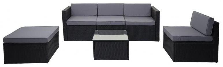 Mendler HWC-D24 Poly-Rattan-Garnitur Mendler HWC-D24 Poly-Rattan-Garnitur