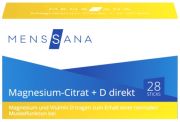 MensSana Magnesium-Citrat + D direkt Sticks 28 Stk.