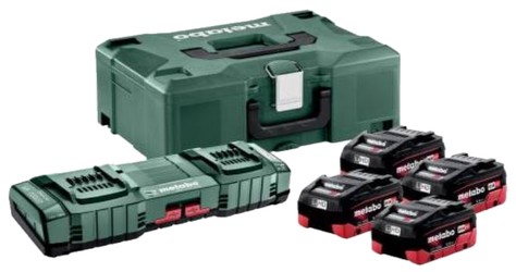 Metabo Basic-Set 4x LiHD 5.5Ah ASC 145 DUO + ML (685180000)