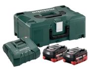 Metabo Basis-Set 2 x LiHD 5.5 Ah ASC Ultra + Metaloc (685077000)