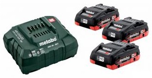 Metabo Basis-Set 3 x LiHD 4.0 Ah (685132000)