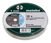 Metabo Trennscheibe 125 x 1,0 10 Stk. (616359000)
