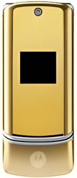 Motorola KRZR K1 Gold Edition Motorola KRZR K1 Gold Edition