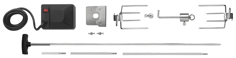 Napoleon Heavy Duty Drehspießset für Rogue-Serie