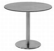 Niehoff Garden Bistro Rund Edelstahl HPL 125 cm