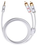 Oehlbach i-Connect 3,5 mm Klinke auf 2 x Cinch 5 m (60006)