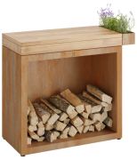 OFYR Butcher Block Storage 90 Corten Teakholz