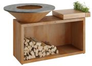 OFYR Island Corten 100 Teakholz