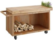 OFYR Mise en Place Table Corten 135 PRO Teakholz