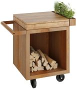 OFYR Mise en Place Table Corten 65 PRO Teakholz