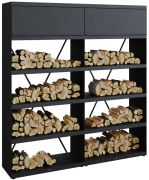OFYR Wood Storage Black 200