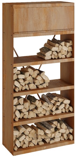 OFYR Wood Storage Corten 100