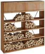 OFYR Wood Storage Corten 200