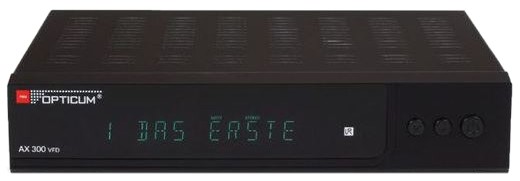 Opticum HD AX 300 VFD PVR Opticum HD AX 300 VFD PVR