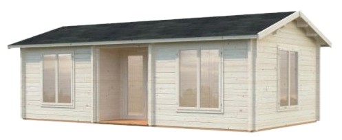 Palmako Anna 26,8 + 1,9 m² natur