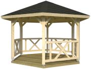 Palmako Betty 9,9 m² naturbelassen