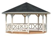 Palmako Betty 18,0 m² naturbelassen