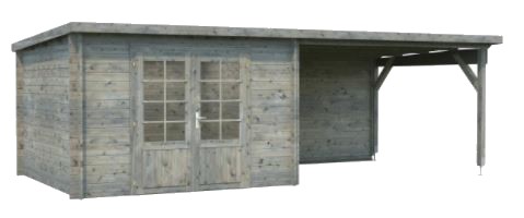 Palmako Ella 8,7+10,0 m² imprägniert