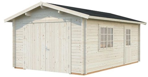 Palmako Roger 19,0 m² mit Holztor naturbelassen