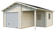 Palmako Roger 21,9+5,2 m² mit Sektionaltor