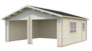 Palmako Roger 28,4 m² ohne Tor natur