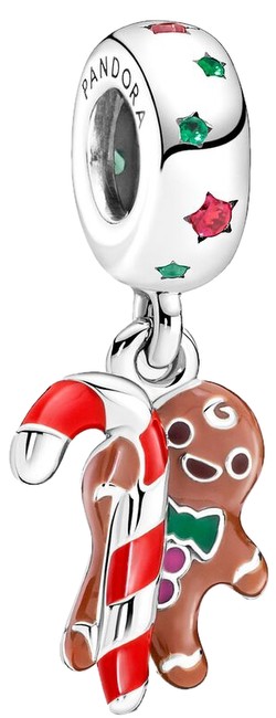 Pandora Lebkuchenmann Charm-Anhänger (799637C01)