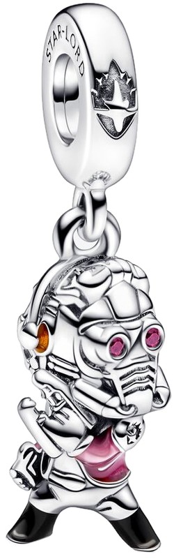 Pandora Marvel Guardians of the Galaxy Star-Lord Charm-Anhänger (792562C01) Pandora Marvel Guardians of the Galaxy Star-Lord Charm-Anhänger (792562C01)