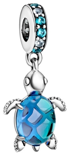 Pandora Meeresschildkröte Murano-Glas Charm-Anhänger (798939C01)