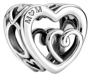 Pandora Verschlungene Unendlichkeits-Herzen Charm (790800C00)