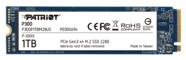 Patriot Memory P300 M.2 SSD 1TB (P300P1TBM28)
